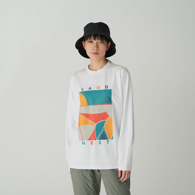 Land Nest Long Sleeve T-Shirt   - Snow Peak UK