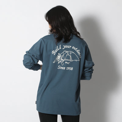 Snow Peak Camping Club Long Sleeve T-Shirt   - Snow Peak UK