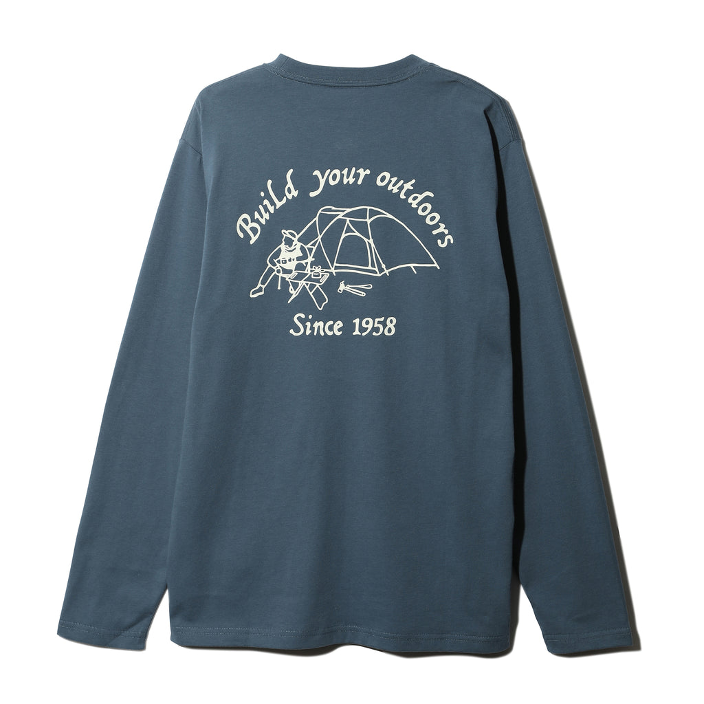 Snow Peak Camping Club Long Sleeve T-Shirt   - Snow Peak UK