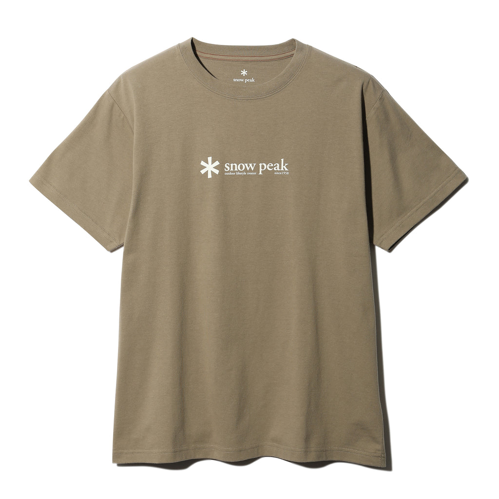 Soft Cotton Logo Short Sleeve T-Shirt Pro. TS-24SU20100PR - Snow Peak UK