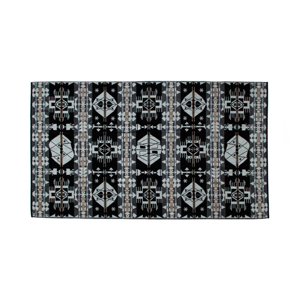 SP × Pendleton Towel Blanket Black SI-PD-24SU002BK - Snow Peak UK