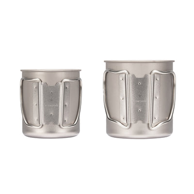 Titanium Single Wall Mug Starter Set   - Snow Peak UK