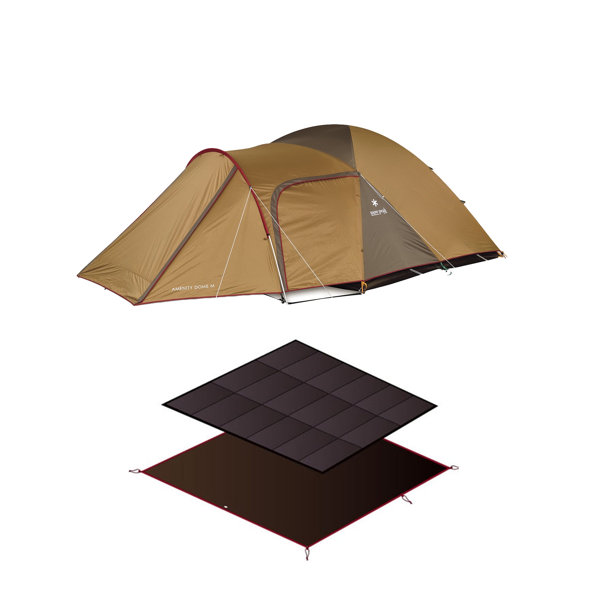 Amenity Dome M Tent, Mat and Sheet Set