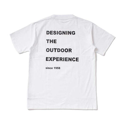 Reflector Message T-Shirt White SP-TS-23AU00102WH - Snow Peak UK