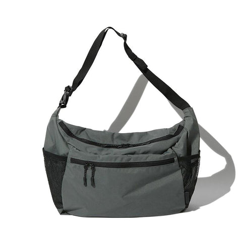 Everyday Middle Shoulder Bag Grey AC-21AU416GY - Snow Peak UK