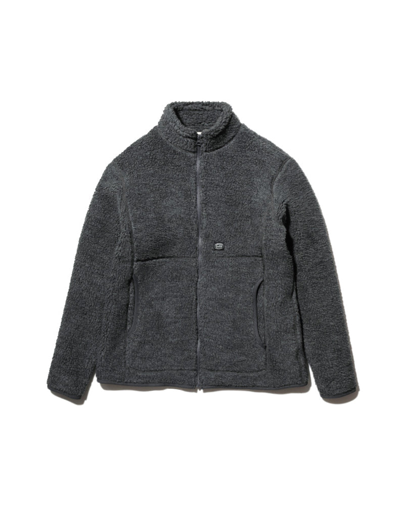 snowpeak wool fleece jacket Black Lsize
