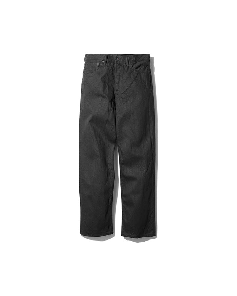 Recycled Cotton 5pkt Denim Regular Trousers Black PA-21AU40101BK - Snow Peak UK