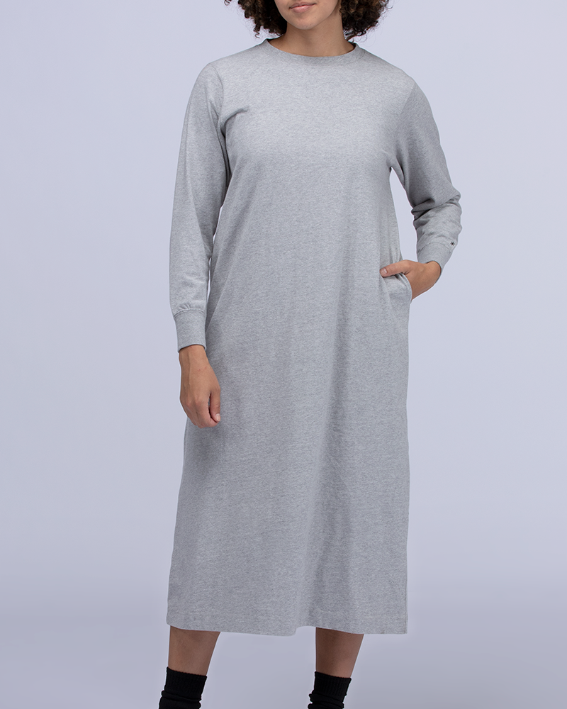 Recycled Cotton Long Sleeve Dress (old)   - Snow Peak UK