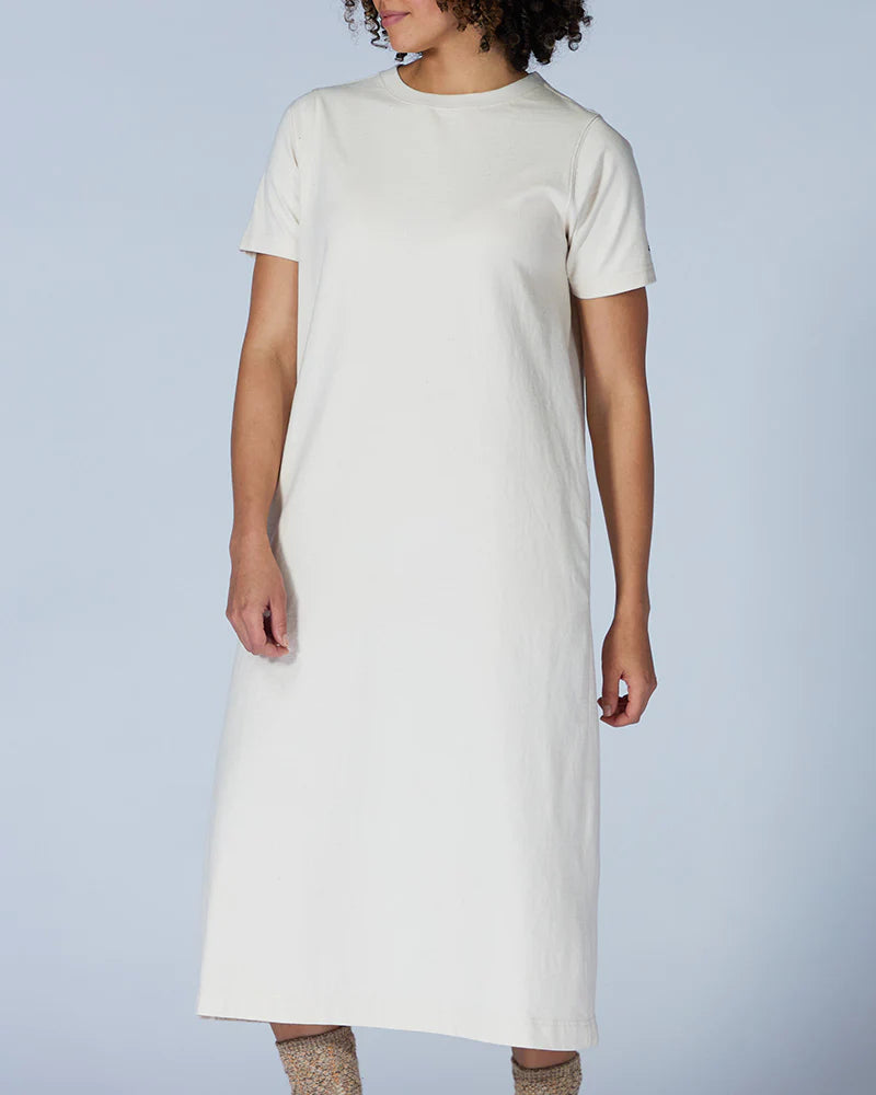 Recycled Cotton Heavy Dress   - Snow Peak UK
