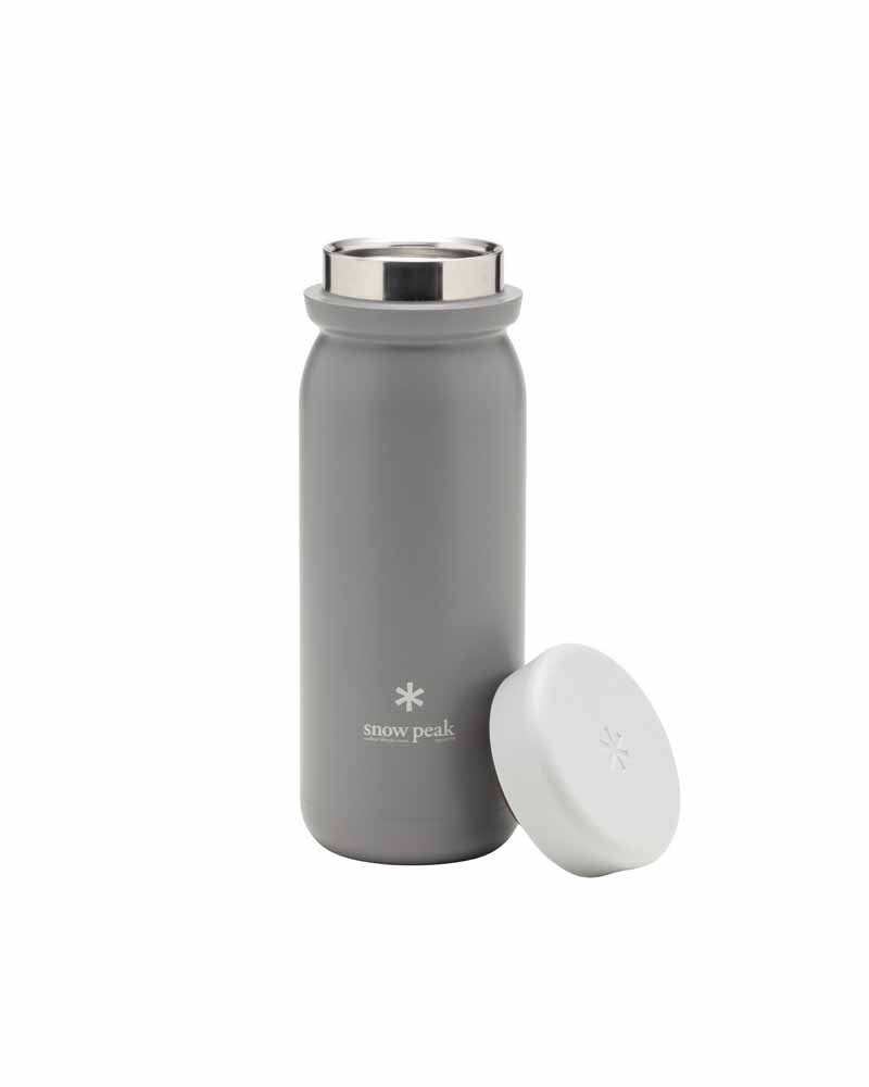 Stainless Vacuum Bottle Milk 500   - Snow Peak UK