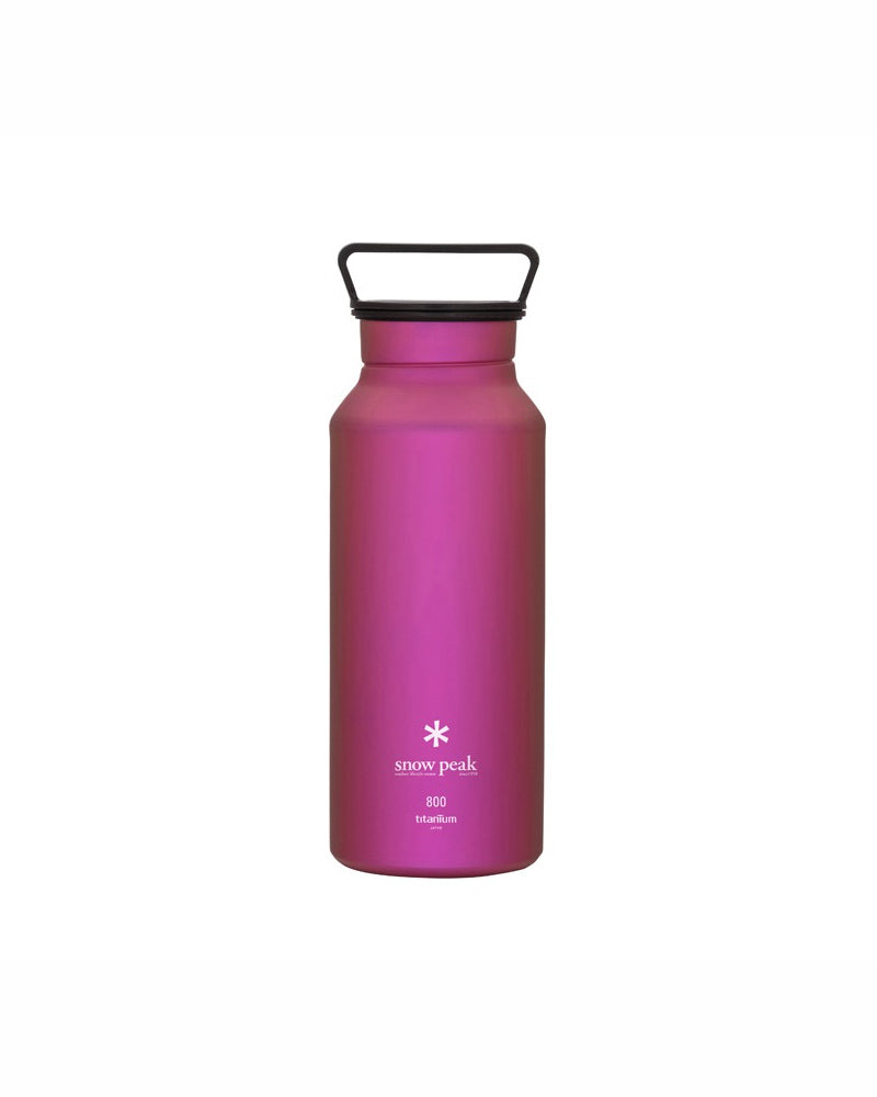 Titanium Aurora Bottle 800 Pink TW-800-PI - Snow Peak UK